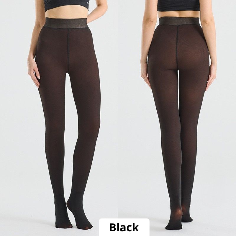 Warm Fleece Tights Slim Fit