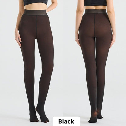 Warm Fleece Tights Slim Fit