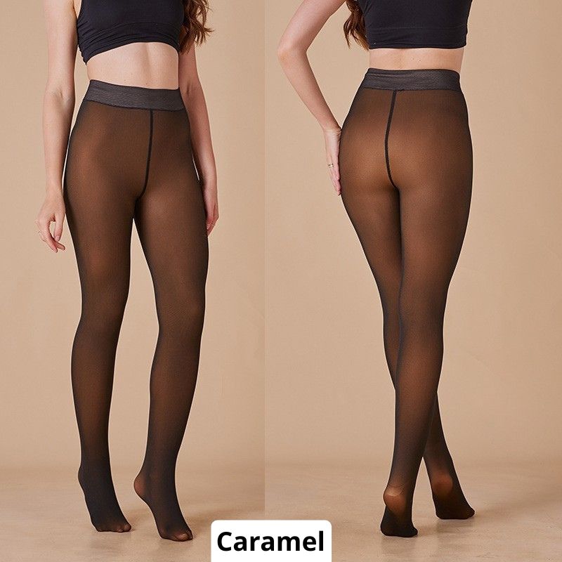 Warm Fleece Tights Slim Fit